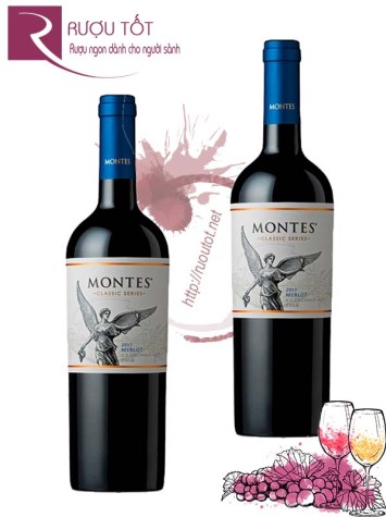 Vang Chile Montes Classic Series Merlot Colchagua Valley