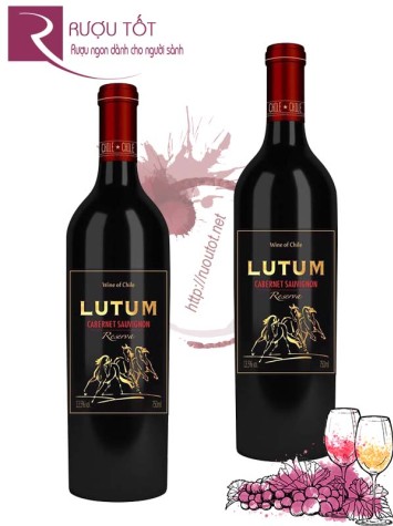 Vang Chile Lutum Cabernet Sauvignon Reserva Thượng hạng
