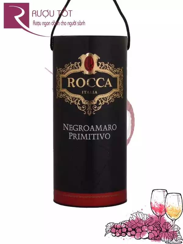 Vang Bịch Rocca 3l Blend cao cấp Puglia