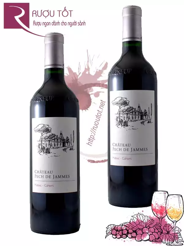 Vang Pháp Chateau Pech de Jammes Malbec