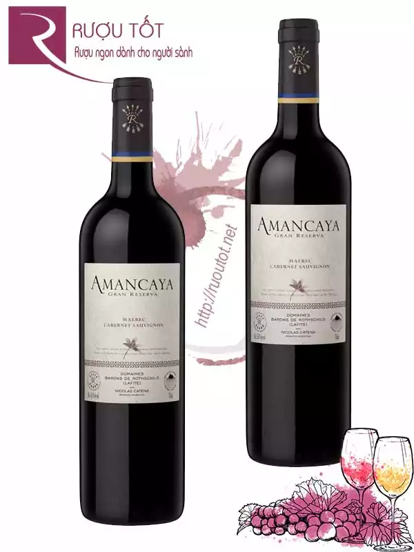 Rượu vang Amancaya Reserva Malbec Cabernet Sauvignon