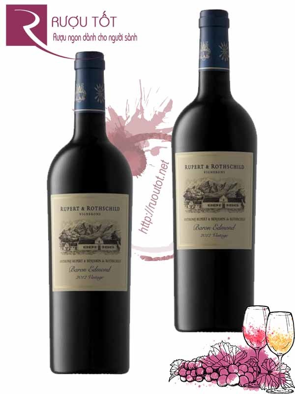 Rượu vang Rupert & Rothschild Baron Edmond cao cấp