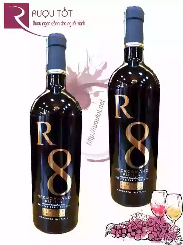 Rượu Vang R8 Limited Edition chai 750ml nồng độ 17% Thượng hạng