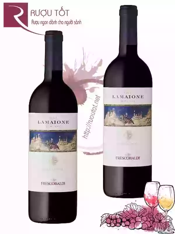 Rượu Vang Lamaione Frescobaldi Toscana CastelGiocondo Cao cấp