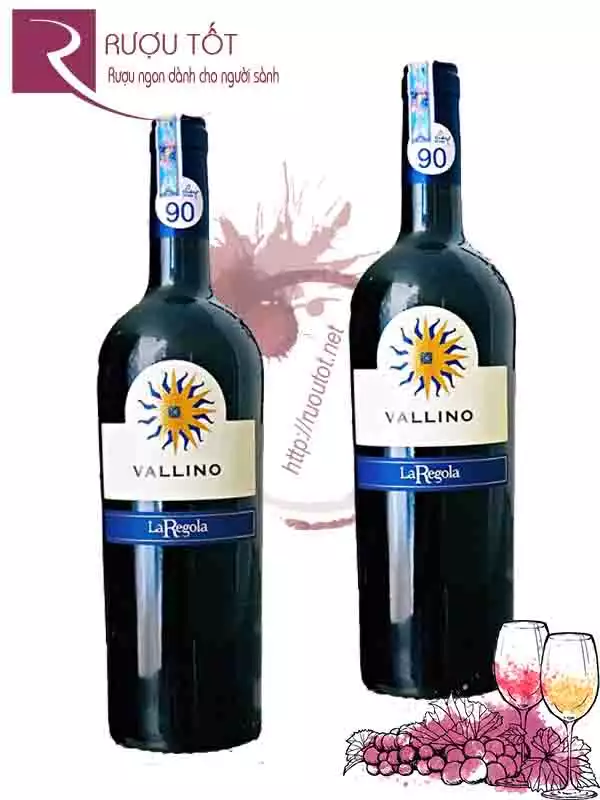 Vang Ý Vallino La Regola Toscana Cao cấp