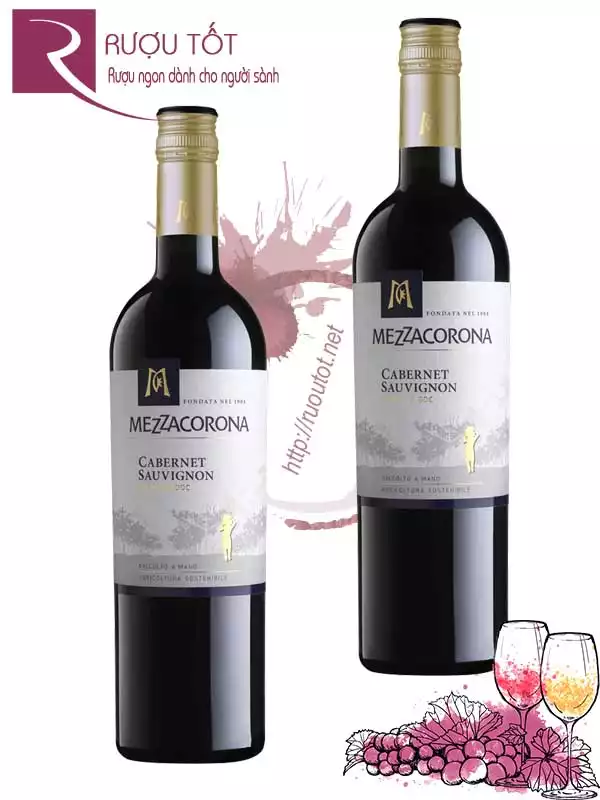 Rượu Vang Mezzacorona Cabernet Sauvignon Dolomiti IGT Cao cấp