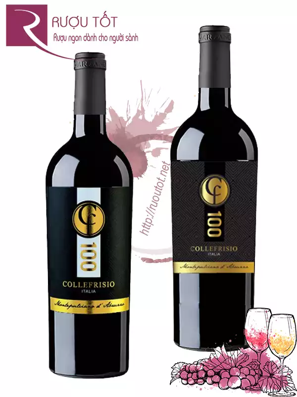 Vang Ý 100 Collefrisio CF Montepulciano de Abruzzo Cao cấp