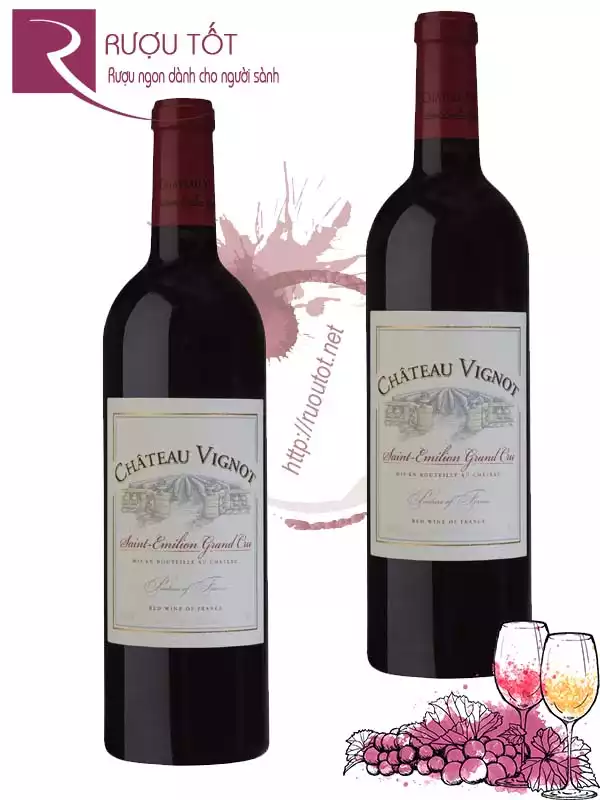 Vang Pháp Chateau Vignot Saint Emilion Grand Cru Cao cấp