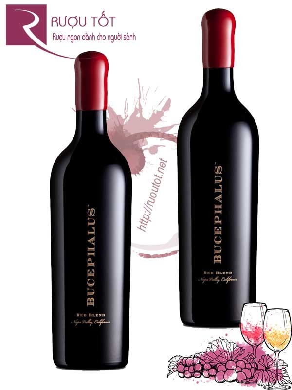 Rượu vang Bucephalus Red Blend Napa Valley Thượng hạng