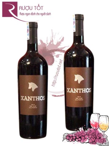 Rượu vang Xanthos Red Wine California Cao cấp