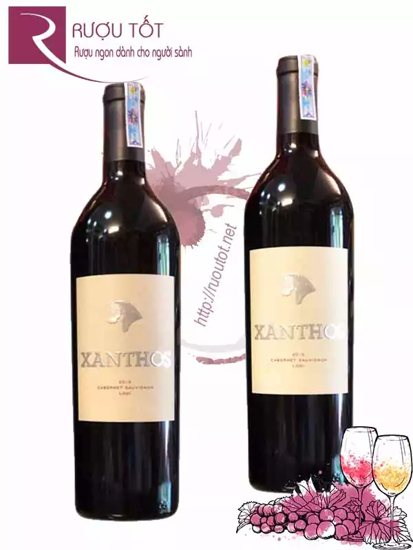 Rượu vang Xanthos Cabernet sauvignon Lodi cao cấp