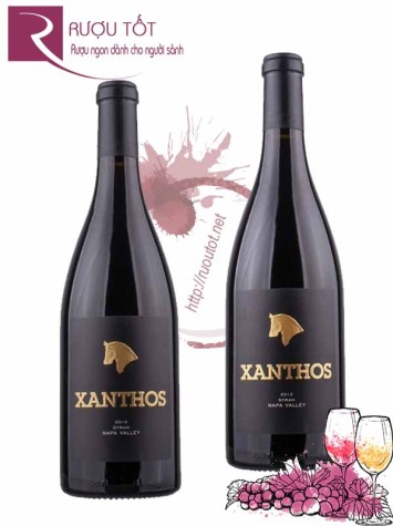Rượu vang Xanthos Syrah Napa Valley Thượng hạng