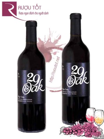 Rượu vang 29 OAK Reserve Oakville Napa Valley Cao cấp
