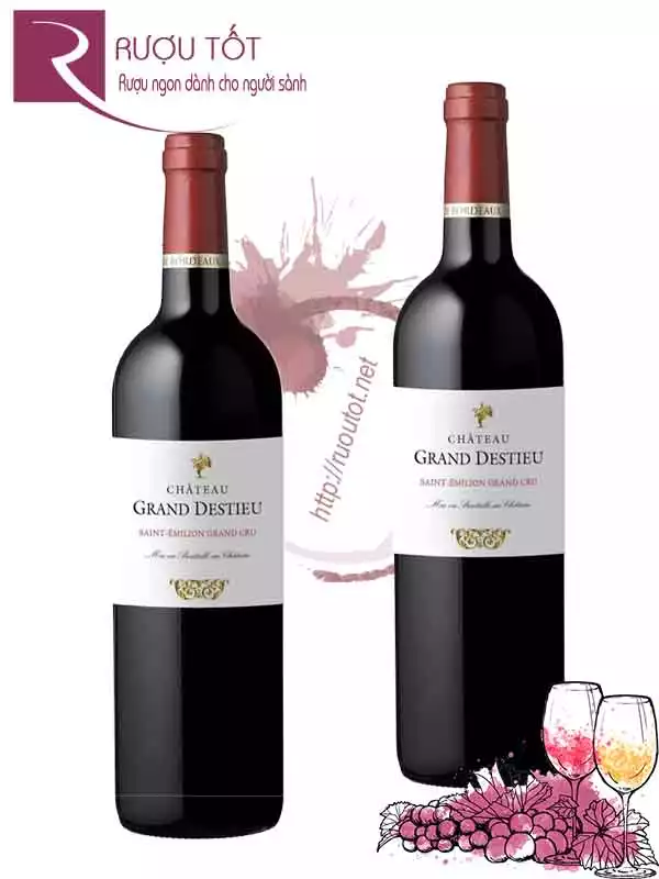 Vang Pháp Chateau Grand Destieu Saint Emilion Grand Cru  cao cấp