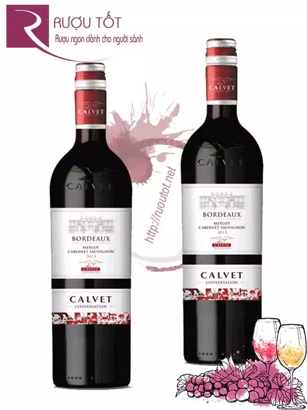 Vang Pháp Calvet Conversation Merlot Cabernet