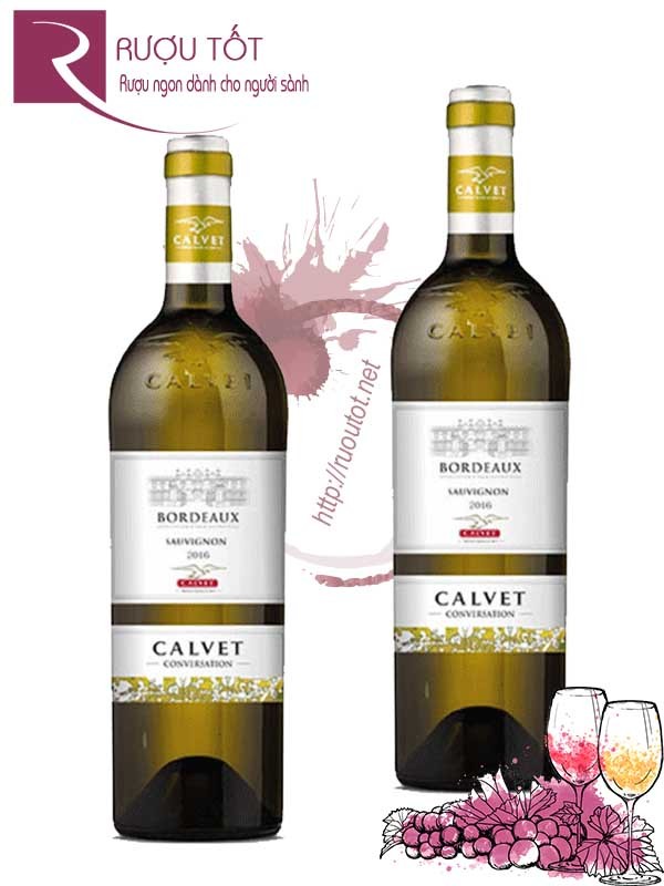 Vang Pháp Calvet Conversation Sauvignon Blanc Bordeaux Cao cấp