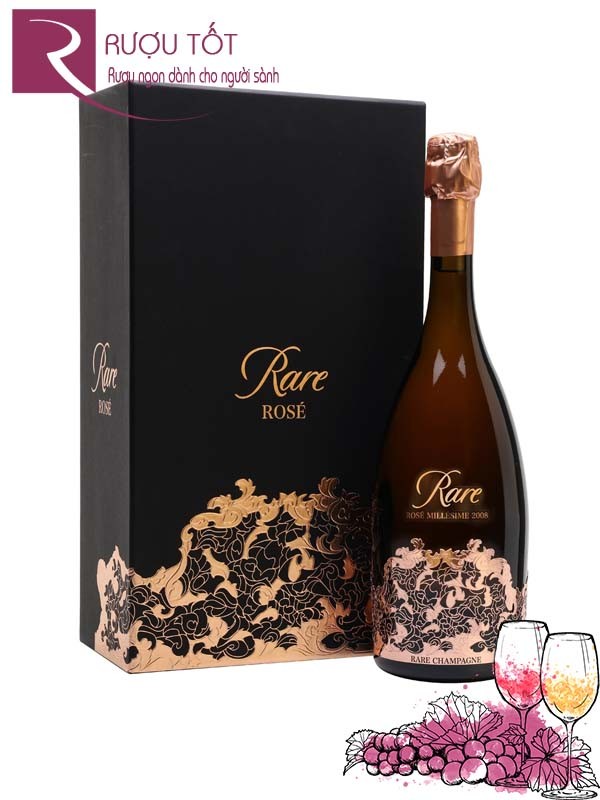 Rượu Rare Rose Millesime Champagne