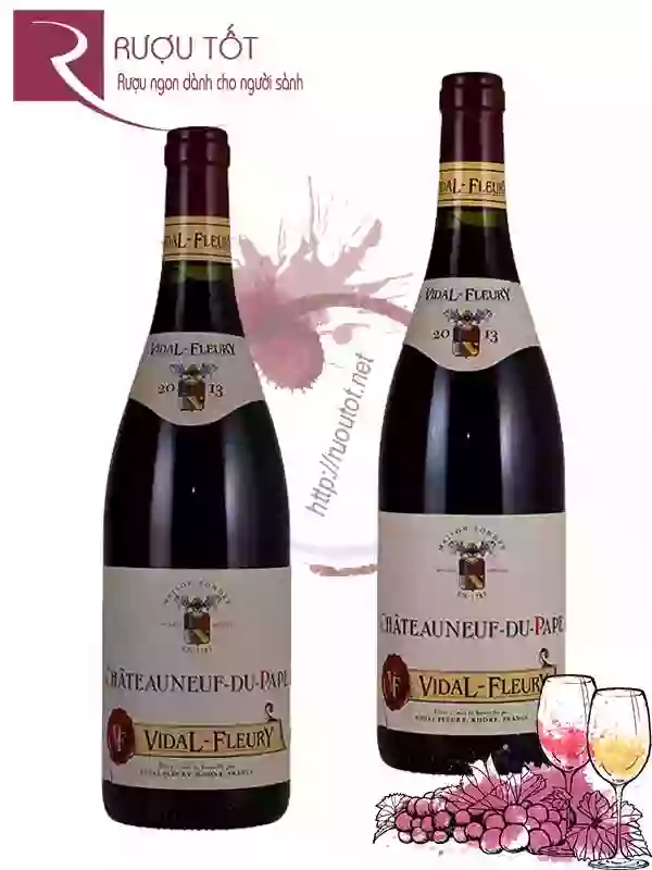 Rượu Vang Chateauneuf Du Pape Vidal Fleury