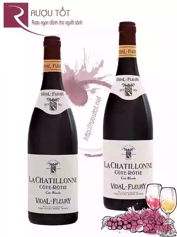Rượu Vang La Chatillonne Cote Rotie Vidal Fleury