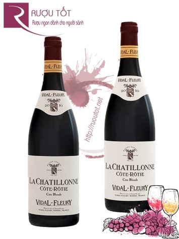 Rượu Vang La Chatillonne Cote Rotie Vidal Fleury Cao cấp