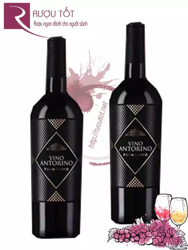 Vang Ý Vino Antorino Montedidio Primitivo Chính hãng