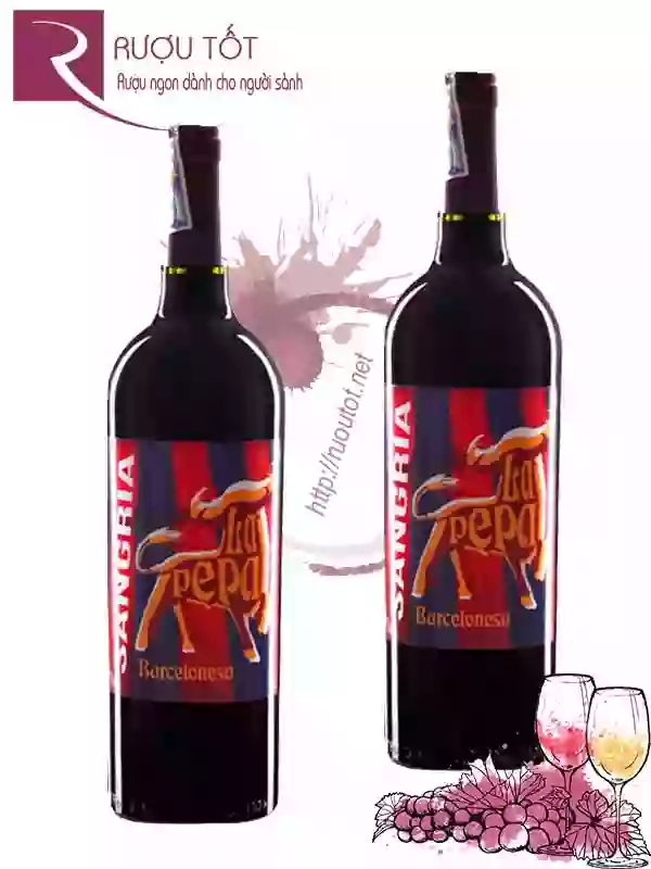 Rượu vang Sangria Barcelones La Pepa Cao Cấp