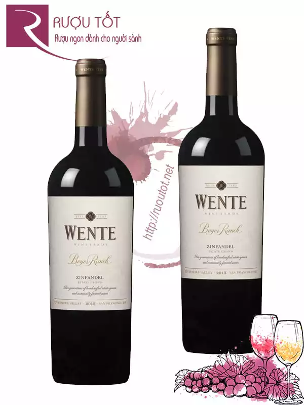 Rượu vang Wente Vineyards Zinfandel Merlot