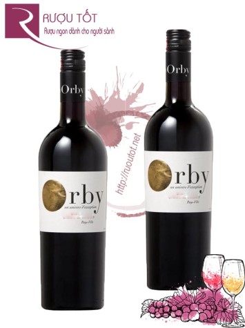 Vang Pháp Orby Pinot Noir Bordeaux A.O.C Cao cấp