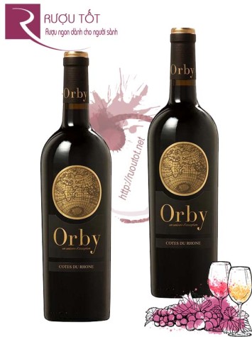 Vang Pháp Orby Cotes du Rhone Bio Bordeaux Cao cấp