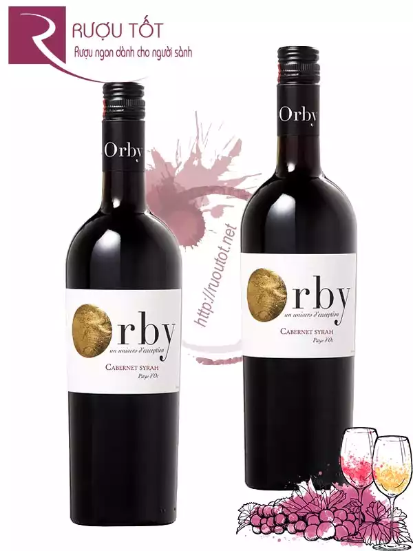 Vang Pháp Orby Cabernet Syrah Bordeaux