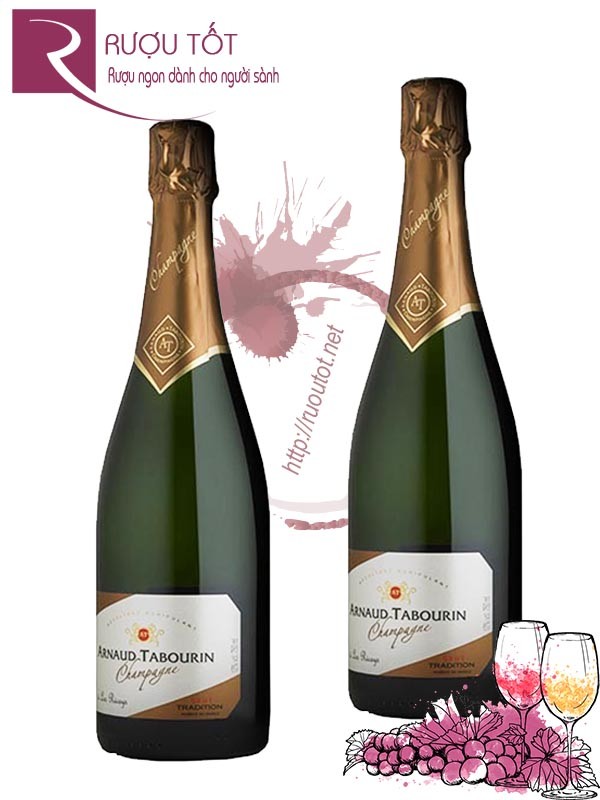 Rượu Champagne Arnaud Tabourin Chardonnay Cao cấp