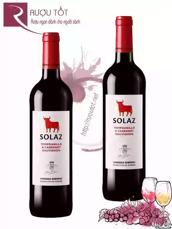 Rượu Vang Solaz Tempranillo Cabernet Sauvignon
