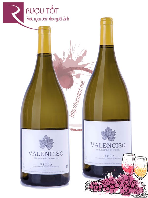Rượu vang Valenciso White Barrel Fermented Thượng hạng