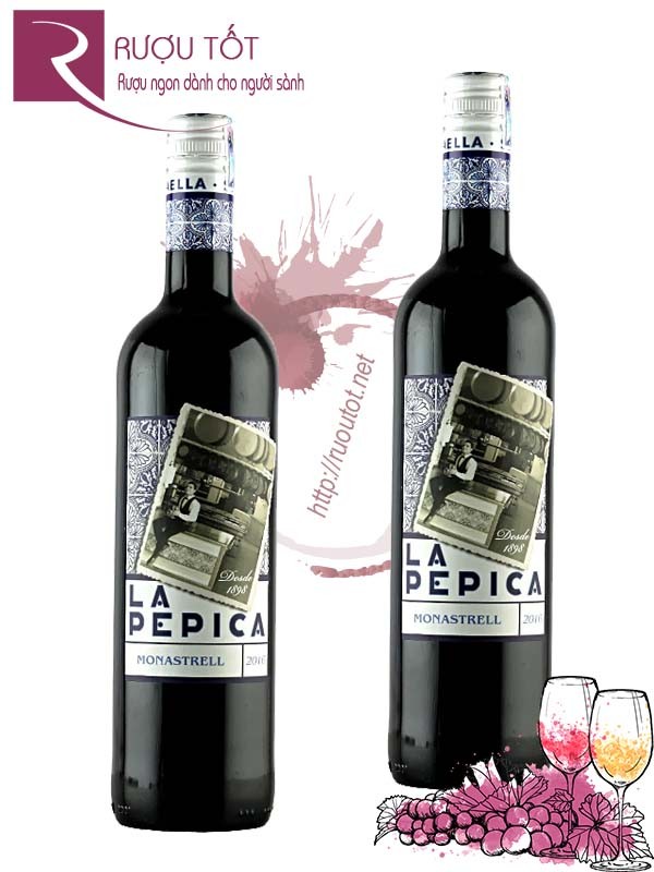Rượu vang La Pepica Monastrell Thượng hạng
