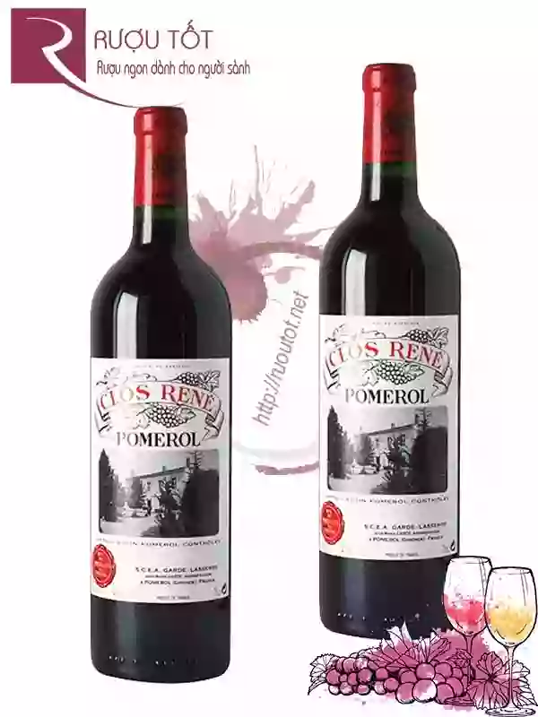 Rượu Vang Clos Rene Pomerol 94 điểm Cao cấp