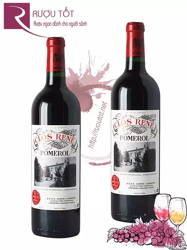 Rượu Vang Pháp Clos Rene Pomerol 94 Điểm