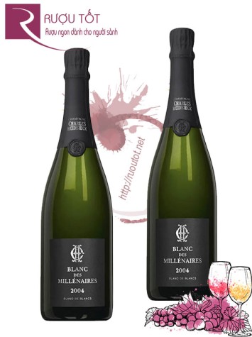 Rượu Champagne Charles Heidsieck Blanc De Millenaires Cao cấp
