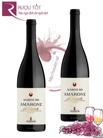 Rượu Vang Amarone Marne 180 Tedeschi della Valpolicella 92 điểm Cao cấp