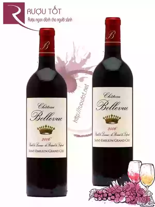 Rượu Vang Chateau Bellevue Saint Emillion Grand Cru Classe Cao cấp
