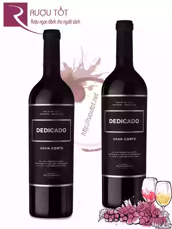 Rượu vang Dedicado Gran Corte blend Finca Flichman Cao cấp