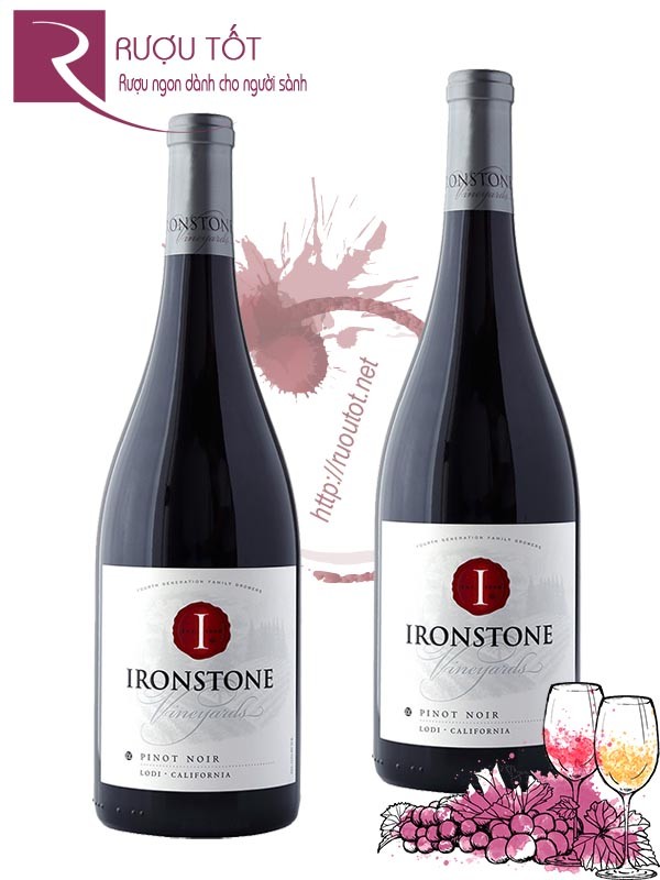 Rượu Vang Ironstone Pinot Noir Thượng hạng