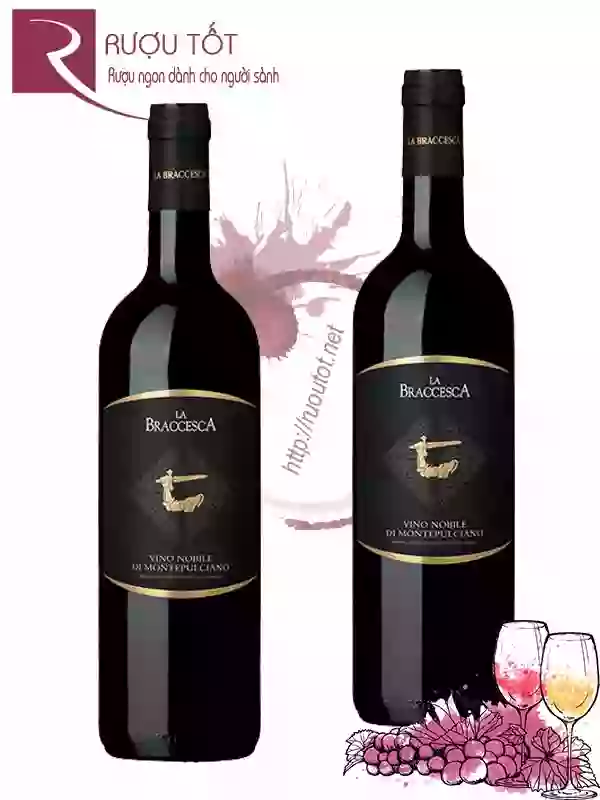 Rượu Vang La Braccesca Vino Nobile di Montepulciano