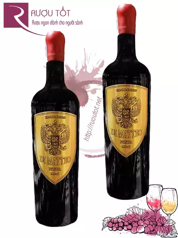 Rượu Vang Di Matteo Puglia Negroamaro 16%