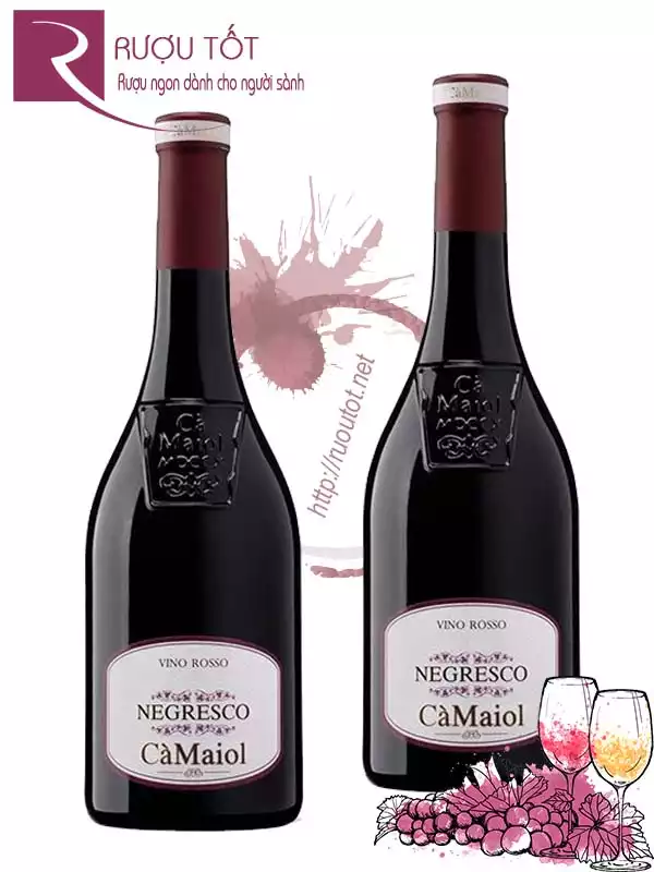 Vang Ý Negresco Ca Maiol Vino Rosso