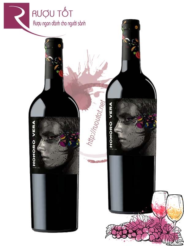 Rượu vang Honoro Vera Garnacha Rioja