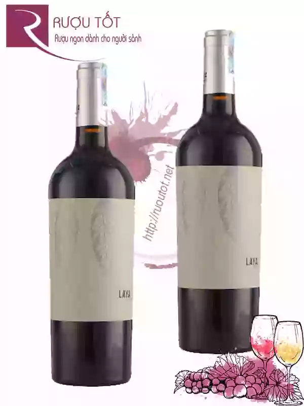 Rượu vang Laya Almansa 14%