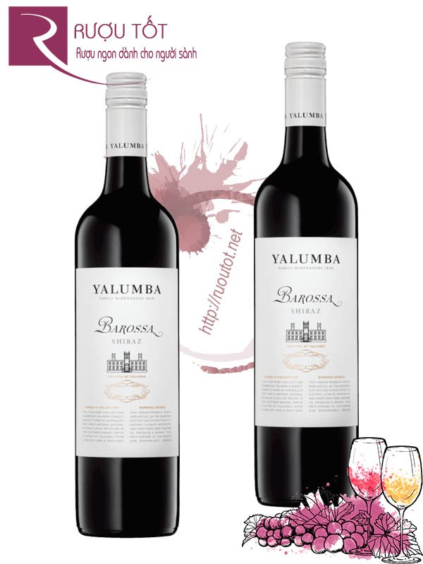Rượu Vang Yalumba Barossa Shiraz Samuel Collection Hảo hạng