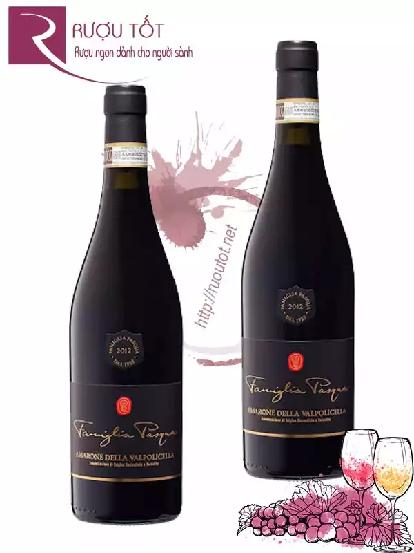 Vang Ý Amarone Della Valpolicella Famiglia Pasqua Cao cấp