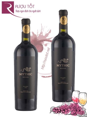 Rượu vang Mythic Barrel Malbec Cao cấp