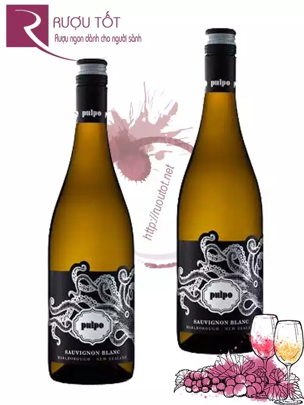 Vang New Zealand Pulpo Sauvignon Blanc Marlborough